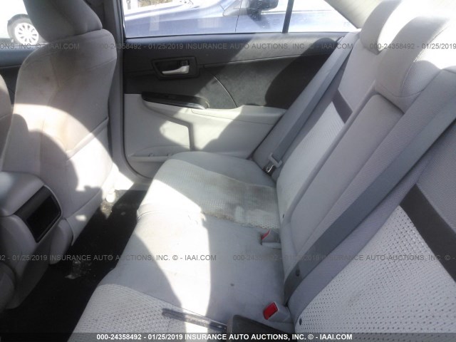 4T1BF1FK3EU435581 - 2014 TOYOTA CAMRY L/SE/LE/XLE 灰色 照片 8