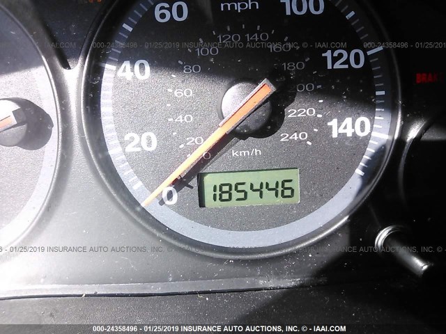 2HGES16395H631955 - 2005 HONDA CIVIC DX VP BLACK photo 7