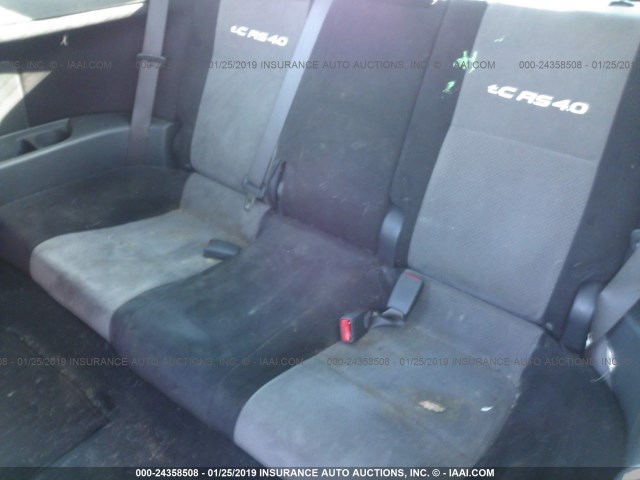 JTKDE167480273881 - 2008 TOYOTA SCION TC 灰色 照片 8