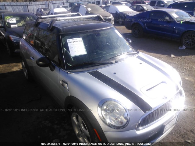 WMWMM33559TP74204 - 2009 MINI COOPER S CLUBMAN SILVER photo 1