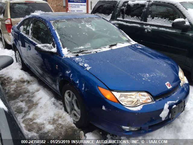 1G8AW12F84Z147687 - 2004 SATURN ION BLUE photo 1