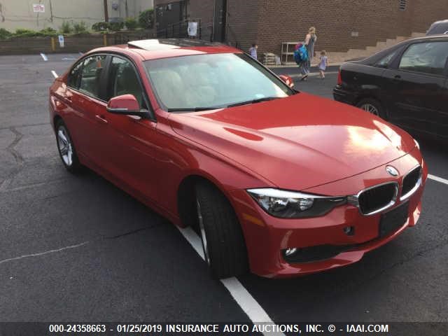 WBA3B1C50FK139740 - 2015 BMW 320 RED photo 1