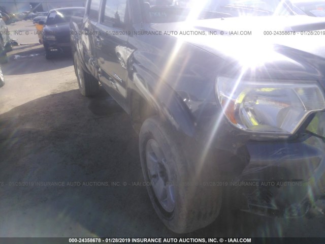 5TFJU4GN3CX024810 - 2012 TOYOTA TACOMA DOUBLE CAB PRERUNNER BLACK photo 6