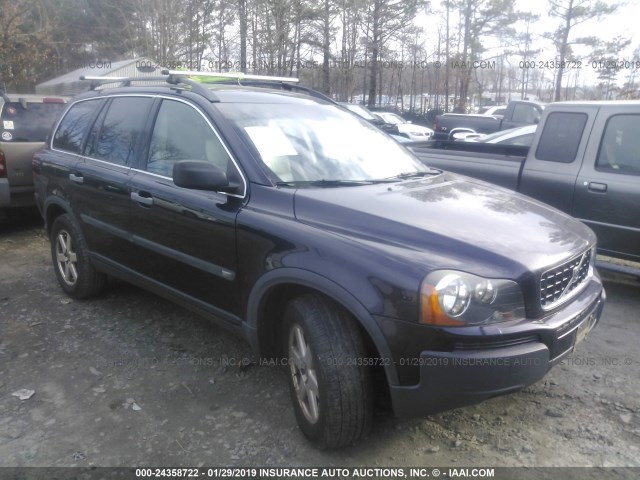 YV4CZ592361239871 - 2006 VOLVO XC90 BLUE photo 1