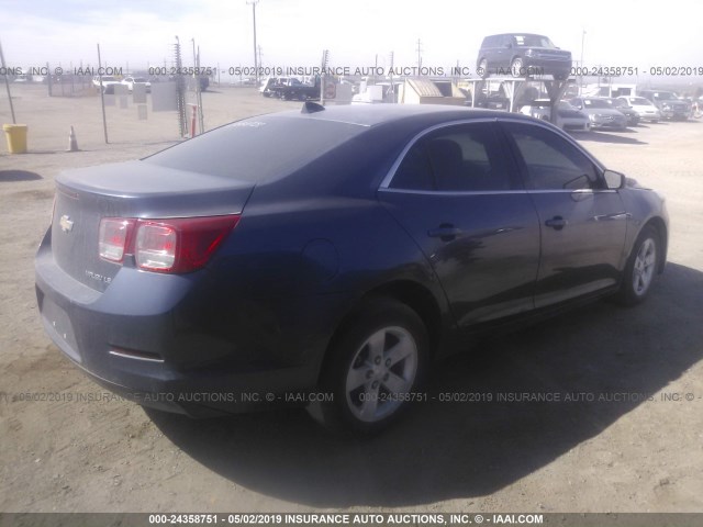 1G11B5SL7EF110883 - 2014 CHEVROLET MALIBU LS ლურჯი ფოტო 4