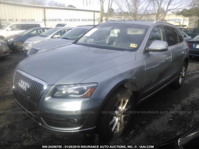 WA1LFAFP1BA101223 - 2011 AUDI Q5 PREMIUM PLUS GRAY photo 2