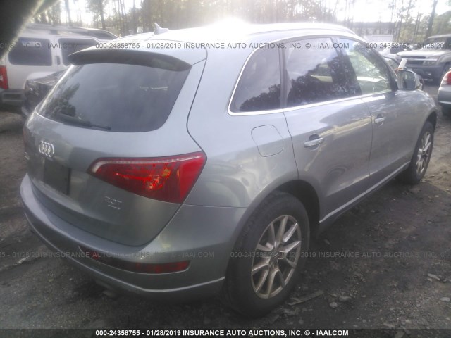 WA1LFAFP1BA101223 - 2011 AUDI Q5 PREMIUM PLUS GRAY photo 4