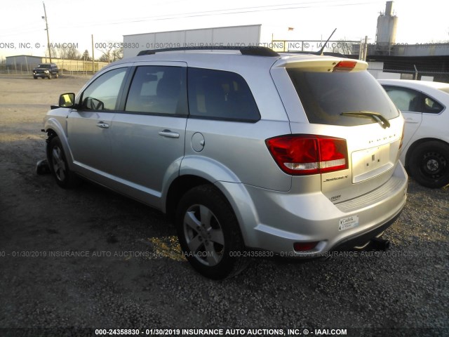 3D4PG1FG5BT562005 - 2011 DODGE JOURNEY MAINSTREET SILVER photo 3