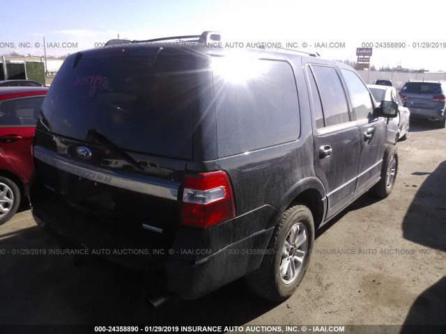 1FMJU1KT8FEF03529 - 2015 FORD EXPEDITION LIMITED BLACK photo 4