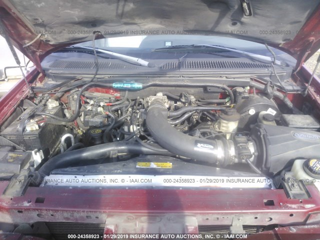 5LMPU28L4WLJ14614 - 1998 LINCOLN NAVIGATOR 红色 照片 10