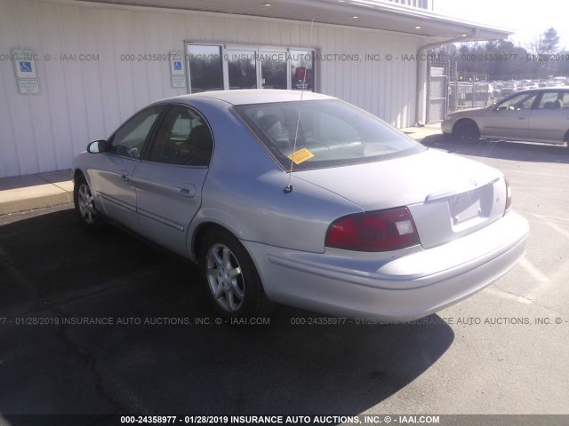 1MEFM55S01A618015 - 2001 MERCURY SABLE LS PREMIUM GRAY photo 3