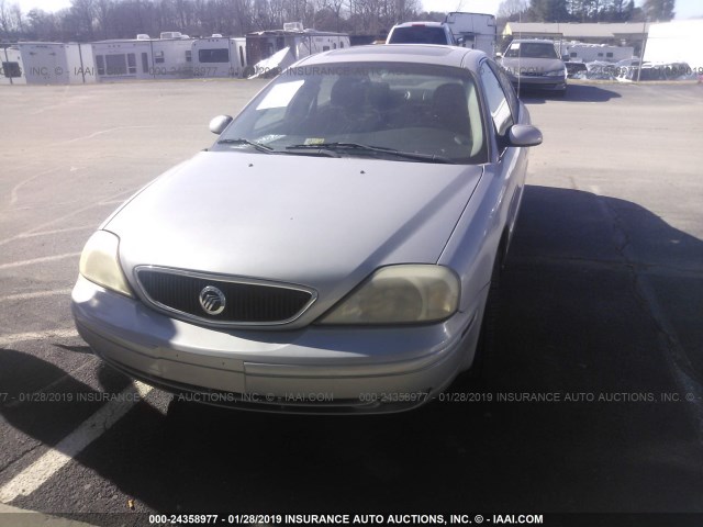 1MEFM55S01A618015 - 2001 MERCURY SABLE LS PREMIUM GRAY photo 6