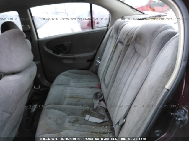 1G1NE52M1W6189177 - 1998 CHEVROLET MALIBU LS BURGUNDY photo 8