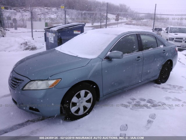 4T4BE46K18R046307 - 2008 TOYOTA CAMRY CE/LE/XLE/SE GREEN photo 2