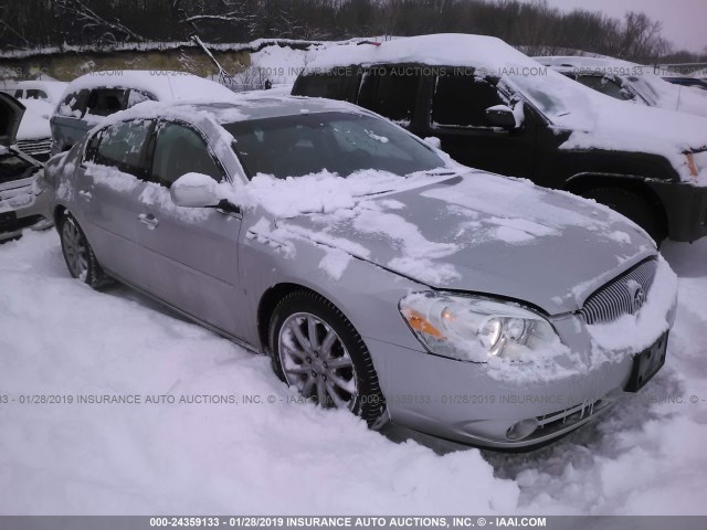1G4HE57Y37U184197 - 2007 BUICK LUCERNE CXS SILVER photo 1