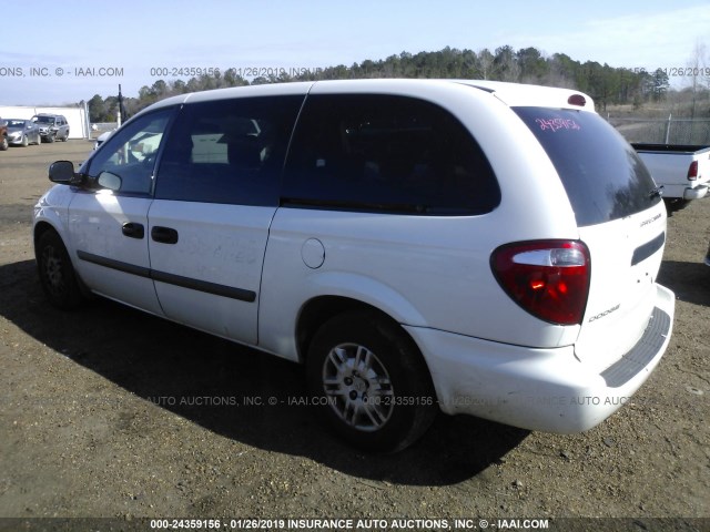 1D4GP24E36B649819 - 2006 DODGE GRAND CARAVAN SE WHITE photo 3