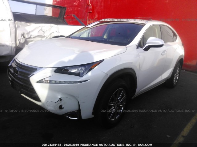 JTJYARBZ0H2068179 - 2017 LEXUS NX 200T/BASE/F SPORT WHITE photo 2