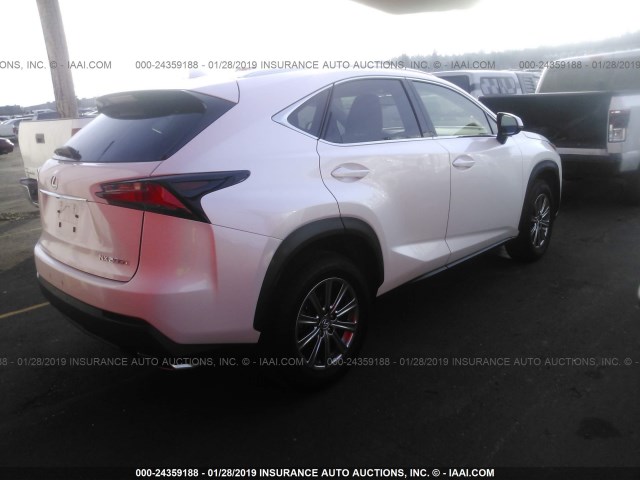 JTJYARBZ0H2068179 - 2017 LEXUS NX 200T/BASE/F SPORT WHITE photo 4