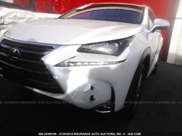 JTJYARBZ0H2068179 - 2017 LEXUS NX 200T/BASE/F SPORT WHITE photo 6