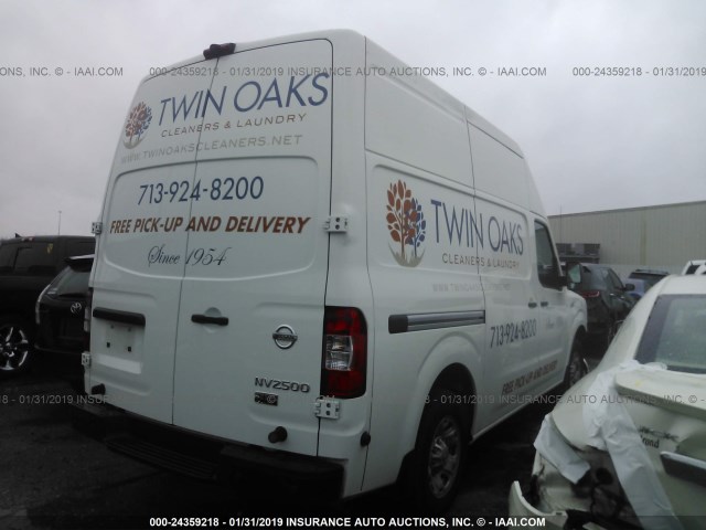 1N6BF0LY7FN808072 - 2015 NISSAN NV 2500 WHITE photo 4