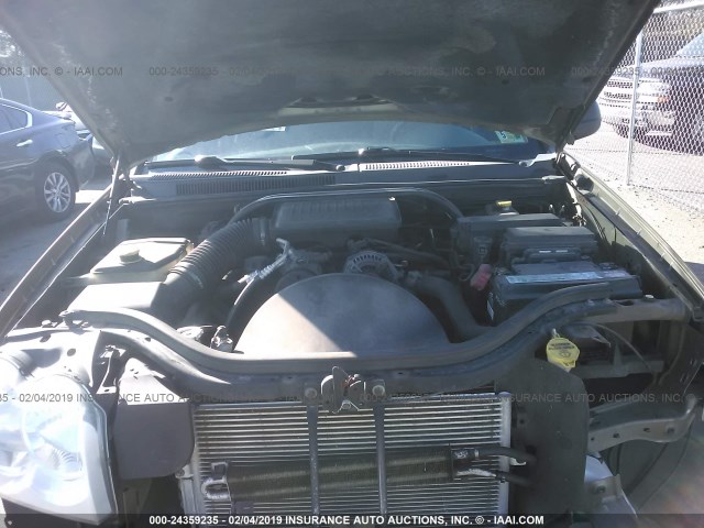 1J4GR48KX5C510244 - 2005 JEEP GRAND CHEROKEE LAREDO/COLUMBIA/FREEDOM ყავისფერი ფოტო 10