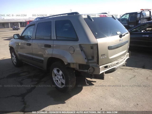 1J4GR48KX5C510244 - 2005 JEEP GRAND CHEROKEE LAREDO/COLUMBIA/FREEDOM ყავისფერი ფოტო 3