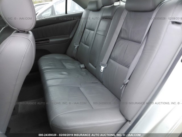 JTDBF32K960169630 - 2006 TOYOTA CAMRY LE/XLE SILVER photo 8