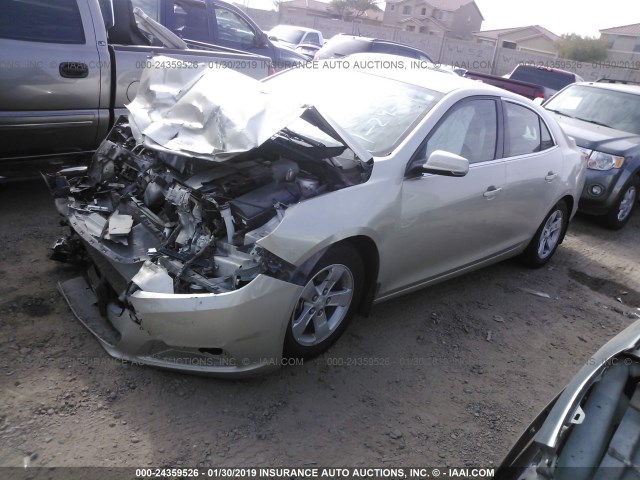 1G11C5SL4EF238155 - 2014 CHEVROLET MALIBU 1LT 棕色 照片 2