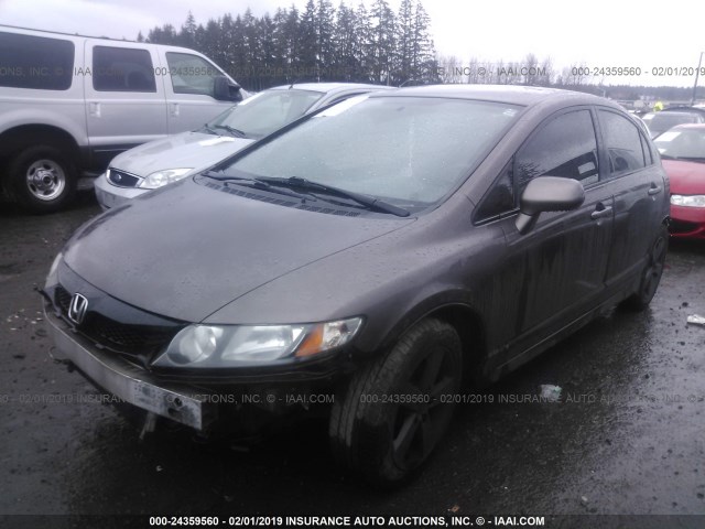 2HGFA1F6XBH549178 - 2011 HONDA CIVIC LX-S GRAY photo 2