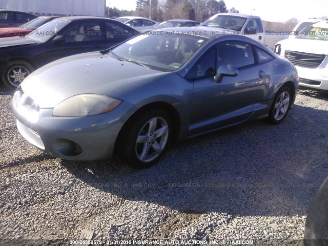 4A3AK24F67E022393 - 2007 MITSUBISHI ECLIPSE GS GRAY photo 2