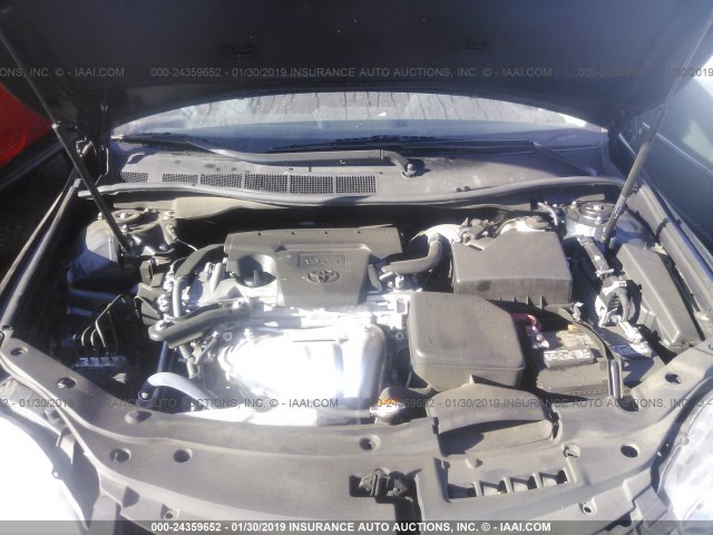 4T1BF1FKXGU127231 - 2016 TOYOTA CAMRY LE/XLE/SE/XSE შავი ფოტო 10