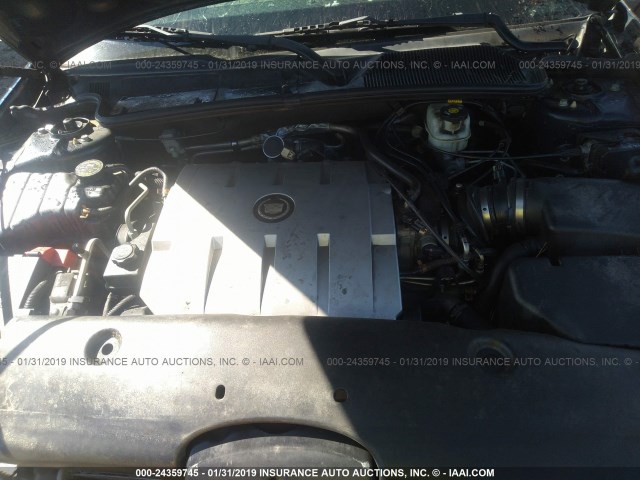 1G6KD54YX5U229136 - 2005 CADILLAC DEVILLE BLUE photo 10