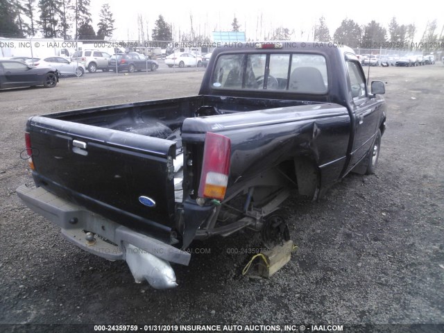 1FTCR10A9SPA47913 - 1995 FORD RANGER BLACK photo 4