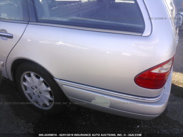 WDBJH65F4XA721583 - 1999 MERCEDES-BENZ E 320 SILVER photo 6