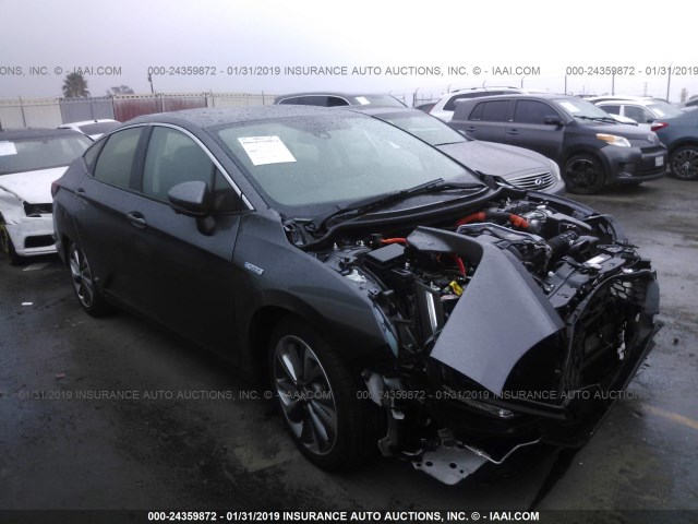 JHMZC5F15JC005298 - 2018 HONDA CLARITY GRAY photo 1