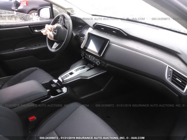 JHMZC5F15JC005298 - 2018 HONDA CLARITY GRAY photo 5