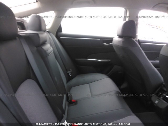 JHMZC5F15JC005298 - 2018 HONDA CLARITY GRAY photo 8