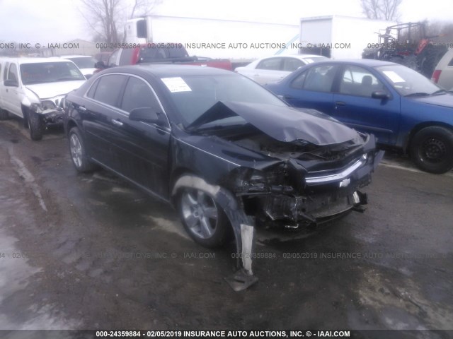 1G1ZD5E02CF225323 - 2012 CHEVROLET MALIBU 2LT BLACK photo 1