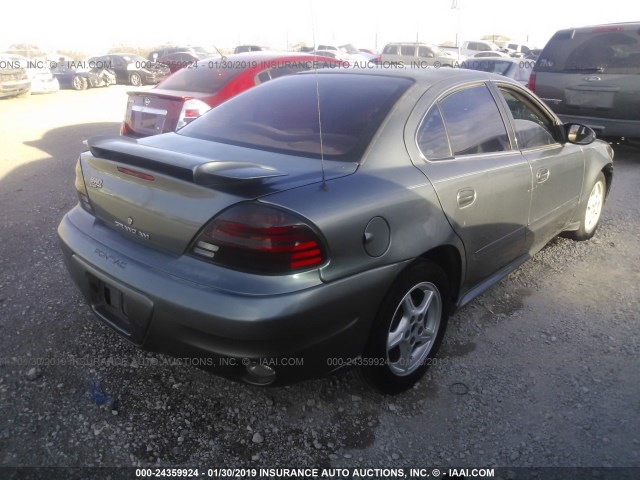 1G2NE52E45M139520 - 2005 PONTIAC GRAND AM SE GRAY photo 4