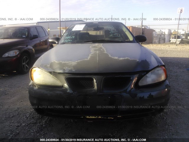 1G2NE52E45M139520 - 2005 PONTIAC GRAND AM SE GRAY photo 6