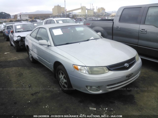 2T1CF28P3YC324487 - 2000 TOYOTA CAMRY SOLARA SE/SLE SILVER photo 1