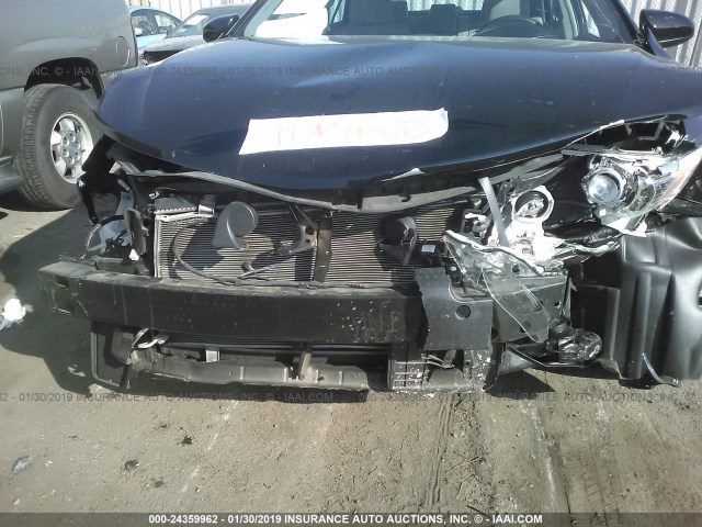 4T4BF1FK3ER428250 - 2014 TOYOTA CAMRY L/SE/LE/XLE BLACK photo 6