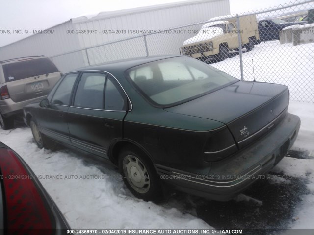 1G3HN52K3S4828958 - 1995 OLDSMOBILE 88 ROYALE GREEN photo 3