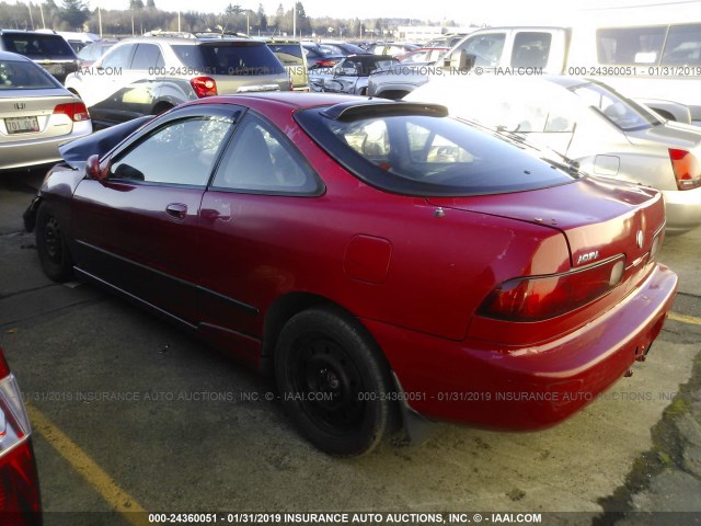 JH4DC4343VS008571 - 1997 ACURA INTEGRA RS RED photo 3