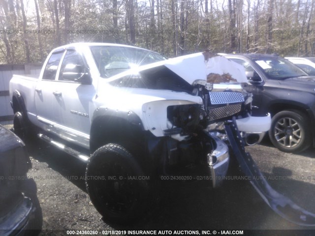 3D7KS28C66G220587 - 2006 DODGE RAM 2500 ST/SLT/LARAMIE WHITE photo 1