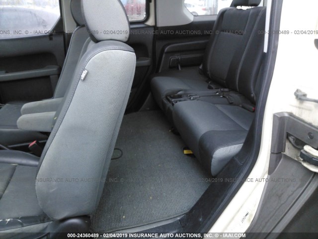 5J6YH28685L003339 - 2005 HONDA ELEMENT EX BEIGE photo 8