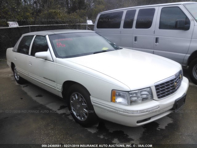 1G6KF5492WU787289 - 1998 CADILLAC DEVILLE CONCOURS WHITE photo 1