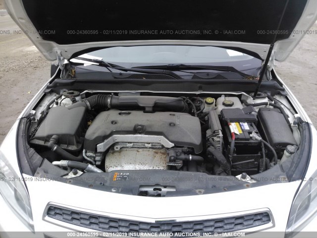 1G11B5SA4DF141442 - 2013 CHEVROLET MALIBU LS WHITE photo 10