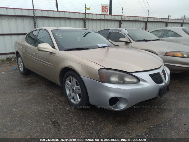 2G2WR524051273548 - 2005 PONTIAC GRAND PRIX GTP GOLD photo 1