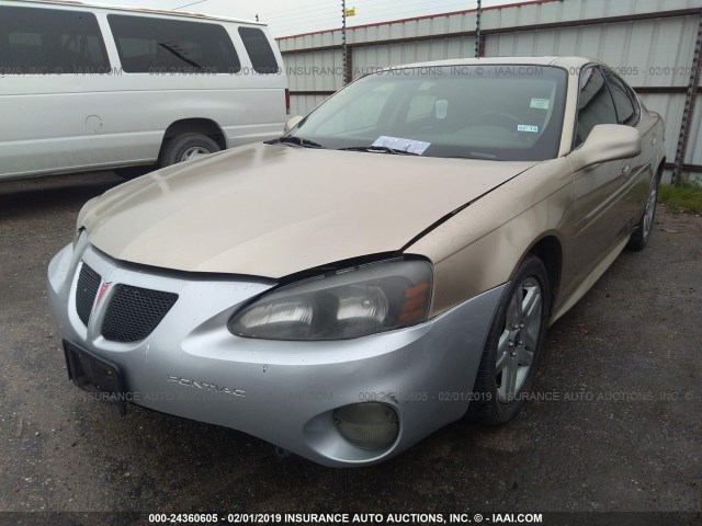 2G2WR524051273548 - 2005 PONTIAC GRAND PRIX GTP GOLD photo 2